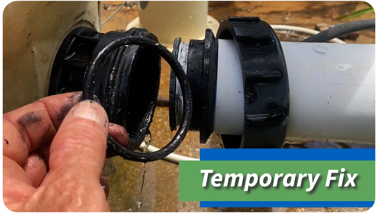 Bulkhead Adapter O-Ring Temporary Fix