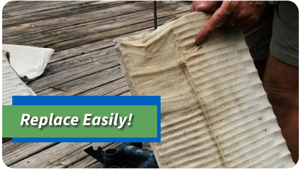DE Filter Grid Assembly