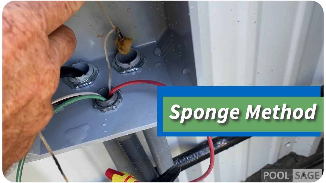 Light String Sponge Method