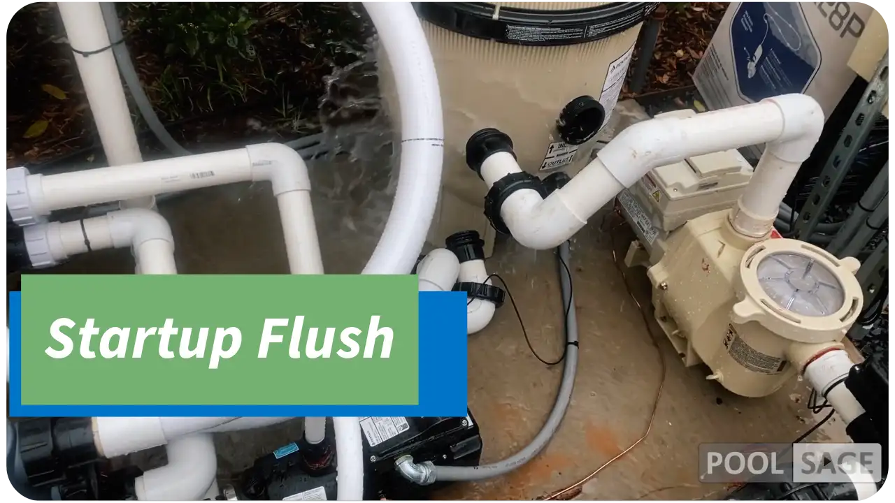 Startup Plumbing Flush